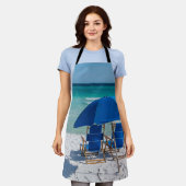 デスティンフロリダチェアと傘のエプロン エプロン (着用した状態)