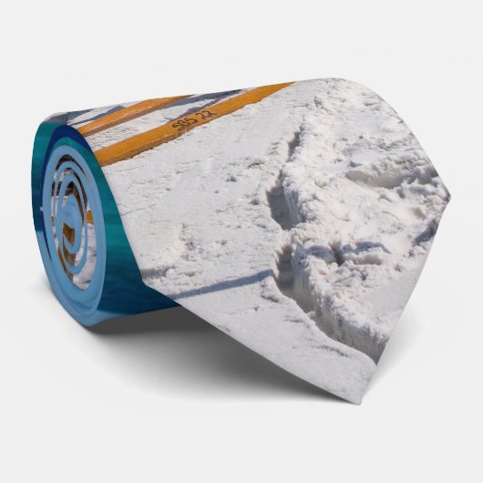 デスティンフロリダチェアと傘のネックタイ ネクタイ (ロール)