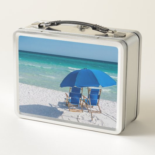 デスティンフロリダチェアと傘の弁当箱 メタルランチボックス (裏面)