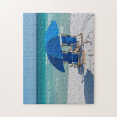 デスティンフロリダチェアと傘ジグソーパズル ジグソーパズル (縦)