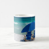 デスティンフロリダチェアーズアンドアンブレラクラシックンマググ コーヒーマグカップ (中央)