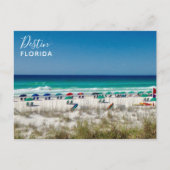 デスティンフロリダビューティフルビーチ写真葉書 ポストカード (正面)
