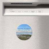 デスティンフロリダビーチサンセットカスタムファミリートリップ マグネット (インサイチュ (食洗機))