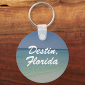 デスティンフロリダビーチ写真美しい沿岸 キーホルダー (正面)