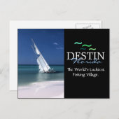 デスティンフロリダワールドルースキスト魚釣りヴィレッジ ポストカード (正面/裏面)