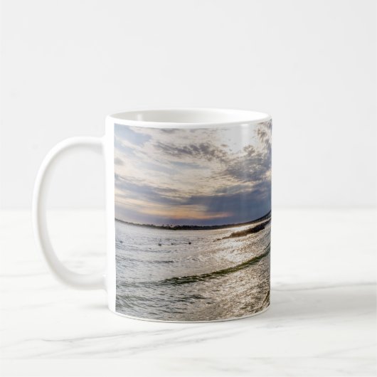 デスティンフロリダ夕べウェーブズクラシックムグ コーヒーマグカップ (左)