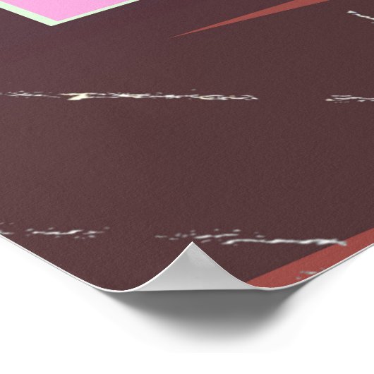 デスティンフロリダUSAヴィンテージ旅行ポスター。 ポスター (角)