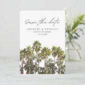 デスティン結婚のフロリダ日付を保存 招待状 (スタンド正面)