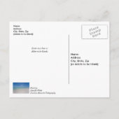 デスティン フロリダ ビーチ 応援ポストカード ポストカード (裏面)