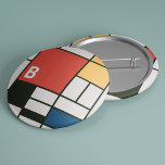 デスティーインスパイアル原色正方形モノグラム 缶バッジ<br><div class="desc">De Stijl (Pietモンドリアン)インスパイアのデザイン(または削除するため離れの空白のMonogram)。「スタイル」のオランダであるDe Stijlは、ネオプラ主義とも呼ばれ、1917年にオランダで開始された芸術運動で、直進型枠と原色に焦点を当てている。そのスタイルは時間を経て耐え、私たちのライフスタイルを豊かにするために完璧に働モダンいている。</div>