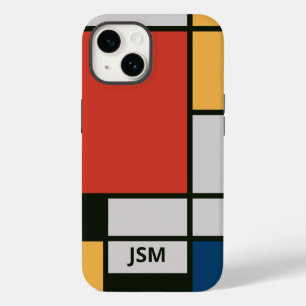 デスティーインスパイアル原色正方形モノグラム Case-Mate iPhone 14ケース