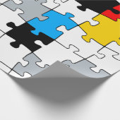 デスティーミニマルジグソーパズルカラー組成物 ラッピングペーパー (角)