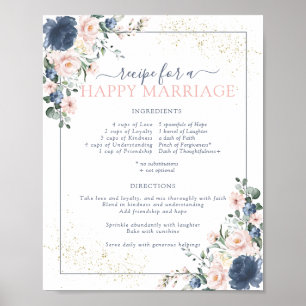 デスティ・ブルー・ブラッシュ・ピンク 幸せな結婚の秘訣 ポスター