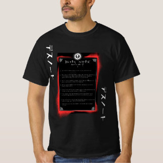 デスノートライトヤガミ Tシャツ