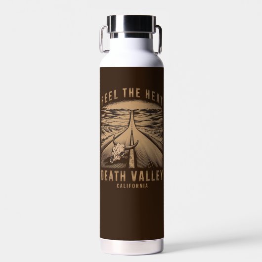 デスバレーカリフォルニアザヒート ウォーターボトル (正面)