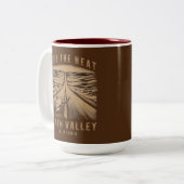 デスバレーカリフォルニアザヒート ツートーンマグカップ (正面左)