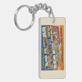 デスバレーカリフォルニアCAラージレター キーホルダー (正面左)