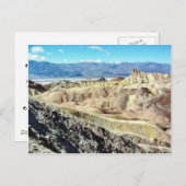 デスバレーザブリスキーポイントサンドデザート3 ポストカード (正面/裏面)