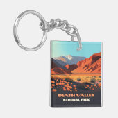デスバレーナショナルパークカリフォルニアポピー キーホルダー (正面左)