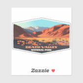 デスバレーナショナルパークカリフォルニアポピー シール (シート)