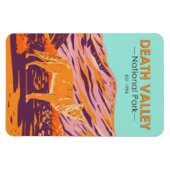 デスバレーナショナルパークコヨーテヴィンテージ マグネット (横)