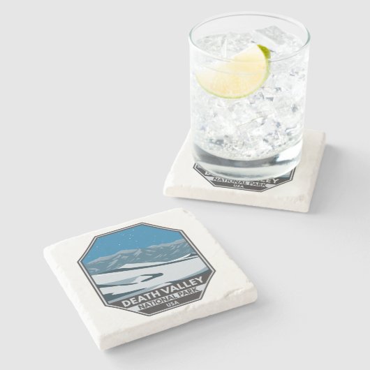 デスバレーナショナルパークナイトスカイヴィンテージ ストーンコースター (横)