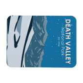 デスバレーナショナルパークナイトスカイヴィンテージ マグネット (横)