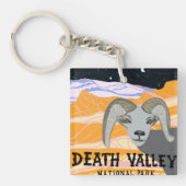デスバレーナショナルパークハイキングキャンピングカリフ キーホルダー (正面)