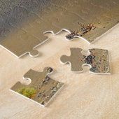 デスバレーネバダ。クリスマスグリーティング ジグソーパズル (側面)