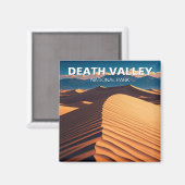 デスバレー国立公園カリフォルニアサンドデューン マグネット (正面/裏面)