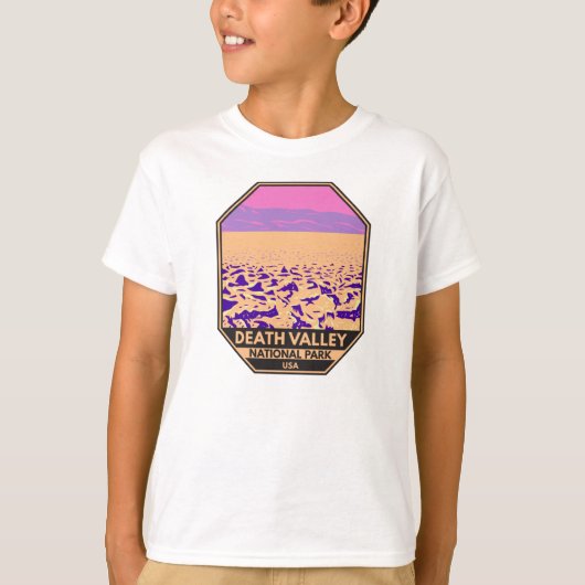 デスバレー国立公園デビルズゴルフコースT-S Tシャツ (正面)