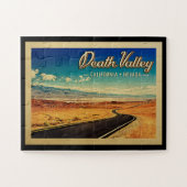 デスバレー国立公園ヴィンテージ旅行 ジグソーパズル (横)