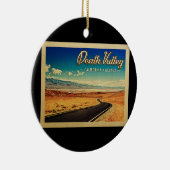 デスバレー国立公園ヴィンテージ旅行 セラミックオーナメント (右)