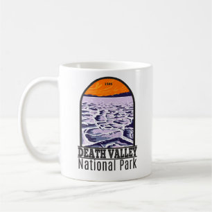 デスバレー国立公園ヴィンテージ コーヒーマグカップ