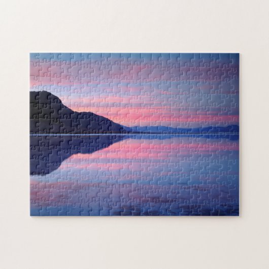デスバレー国立公園夜明けのバドウォーター ジグソーパズル (横)
