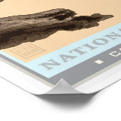 デスバレー国立公園4 ポスター (角)