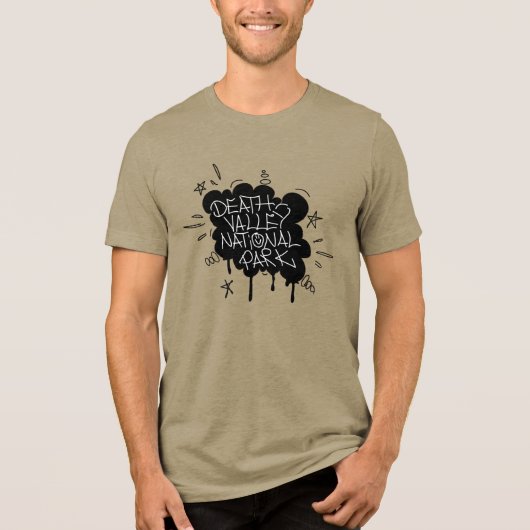 デスバレー国立公園 トライブレンドTシャツ (正面)