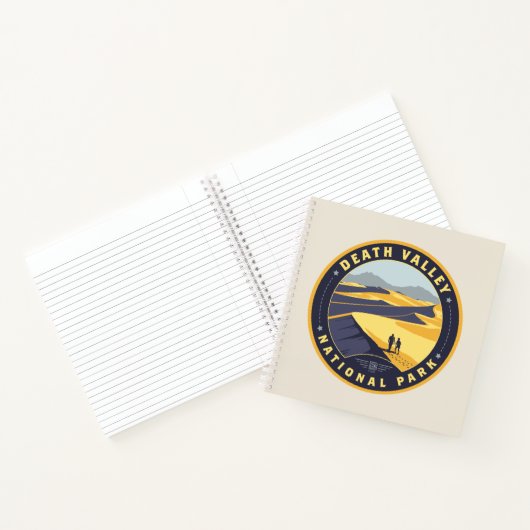 デスバレー国立公園 ノートブック (内部)