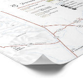 デスバレー国立公園 ポスター (角)