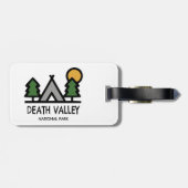 デスバレー国立公園 ラゲッジタグ (裏面横)