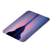 デスバレー国立公園。夜明けのバドウォーター マグネット (左側)