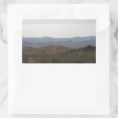 デスバレー国立公園 長方形シール (バッグ)