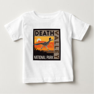 デスバレー国立公園 Roadrunner ベビーTシャツ