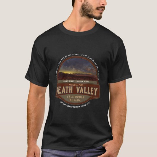 デスバレー国立公園 Tシャツ (正面)