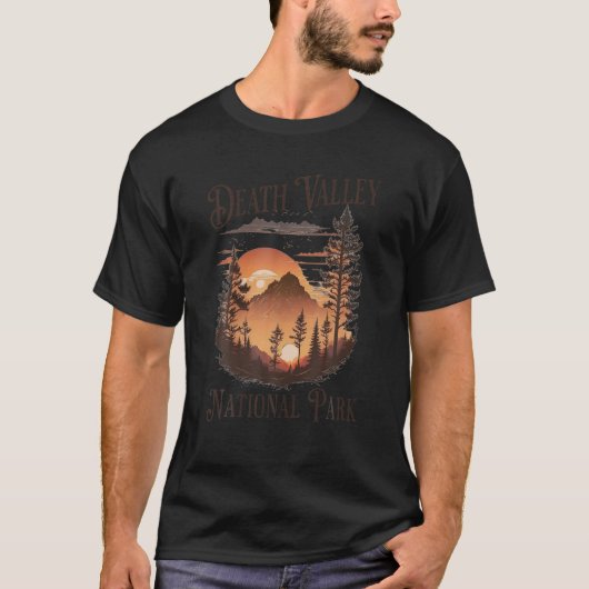 デスバレー国立公園Tシャツ Tシャツ (正面)