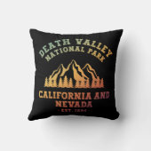 デスバレー国立公園USAグラデーション クッション (裏面)