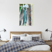 デスバレー国立記念碑の悪水 キャンバスプリント (インサイチュ (寝室))