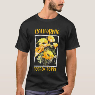 デスバレー カリフォルニア ポピー ゴールデン おもしろ 国立 Tシャツ