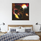 デスバレー キャンバスプリント (インサイチュ (寝室))