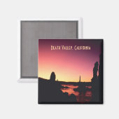デスバレーCAフォトトラベル土産磁石 マグネット (正面/裏面)